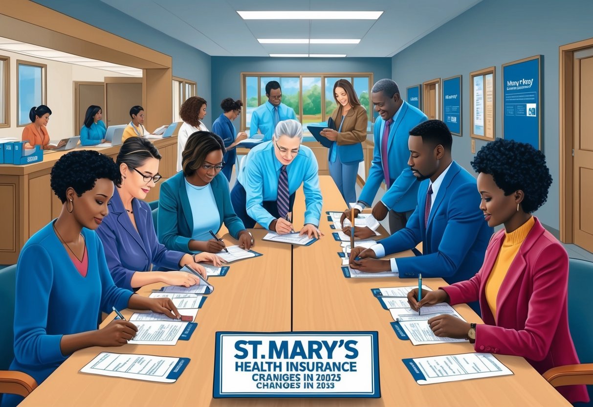 changes for st marys health insurance 2025